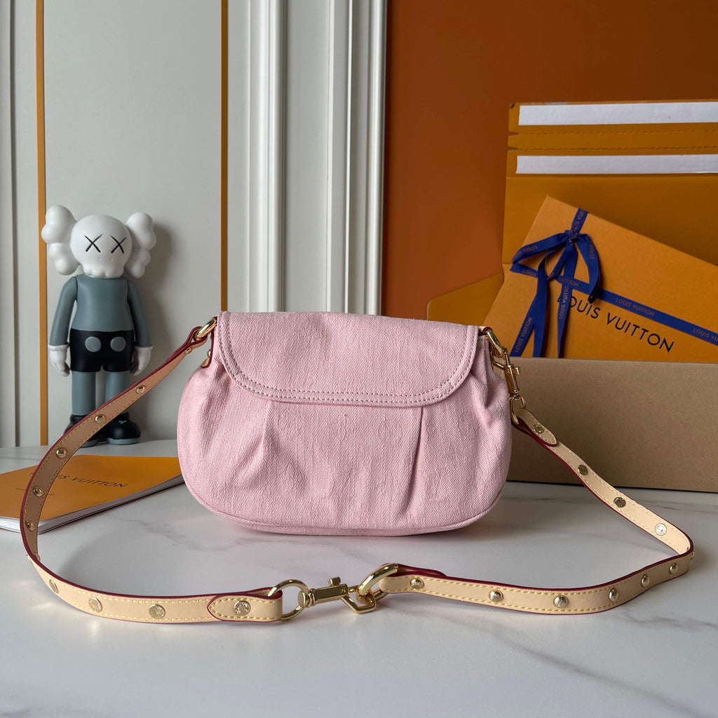 Pre-Order | Soft Canvas Shoulder Bag – Pink