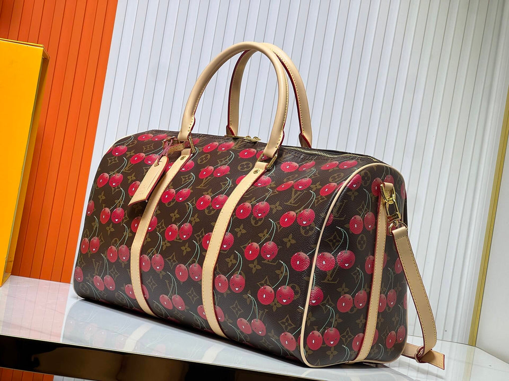 Pre-Order | Cherry Travel Holdall Bag