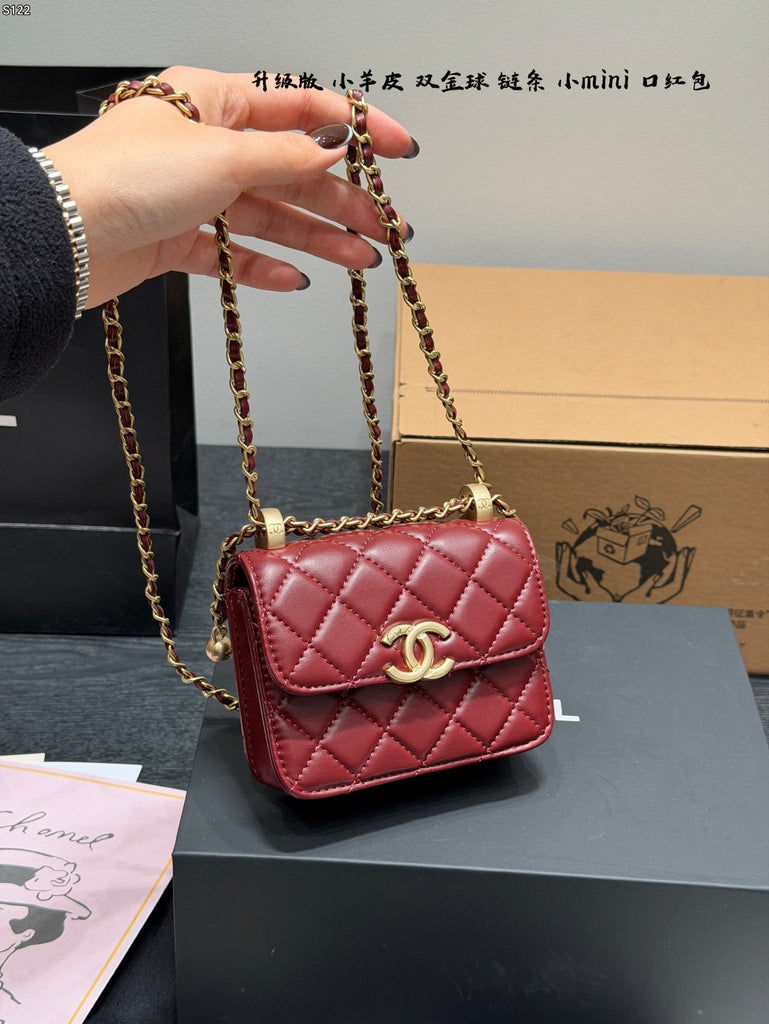 PRE-ORDER | Mini Burgundy Bag