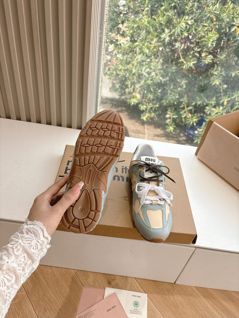 Pastel Panel Low-Top Trainers – Pre-Order