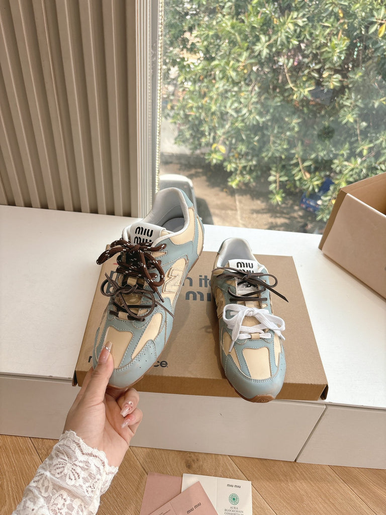 Pastel Panel Low-Top Trainers – Pre-Order