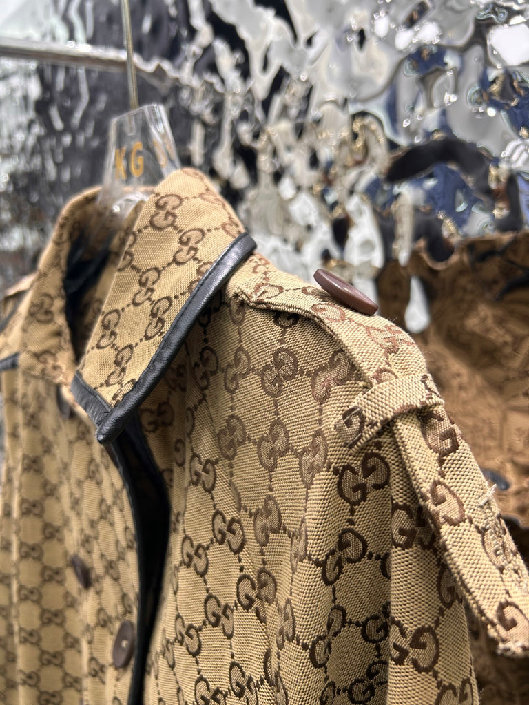 PRE-ORDER PATTERNED TRENCH COAT