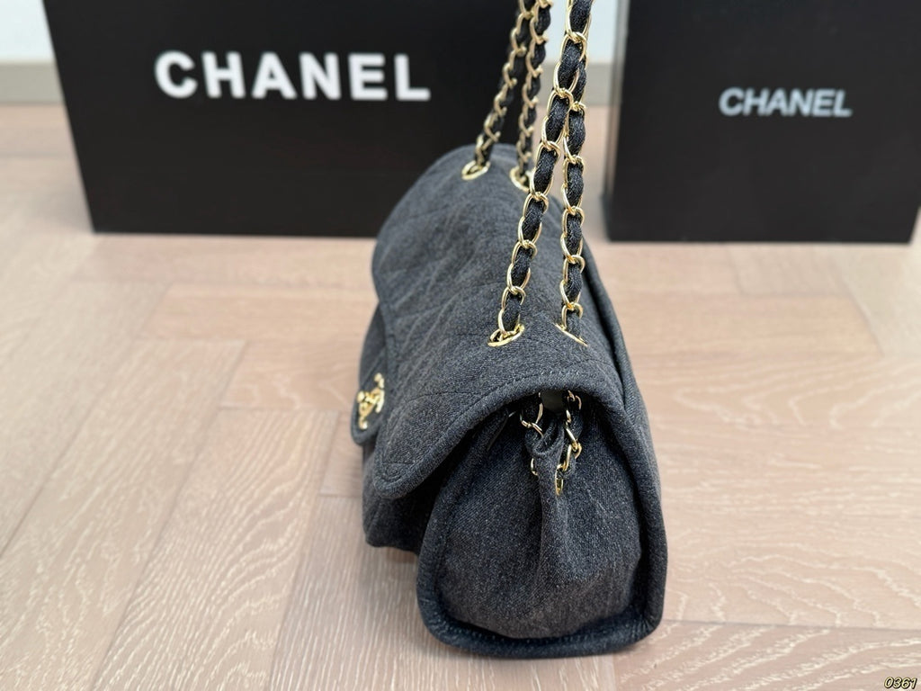 PRE-ORDER DENIM POUCH BAG