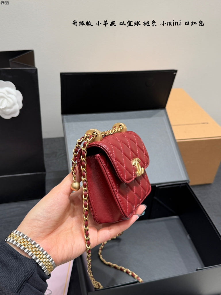 PRE-ORDER | Mini Burgundy Bag