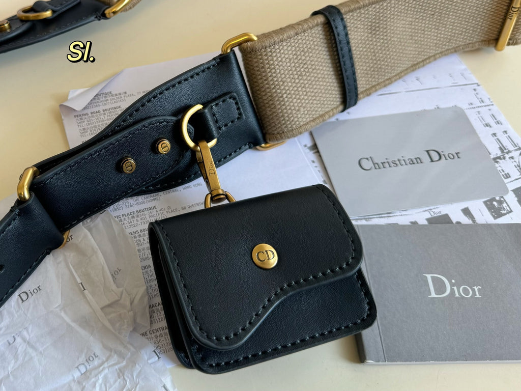 Pre-Order | Monogram Canvas Shoulder Bag with Wide Strap