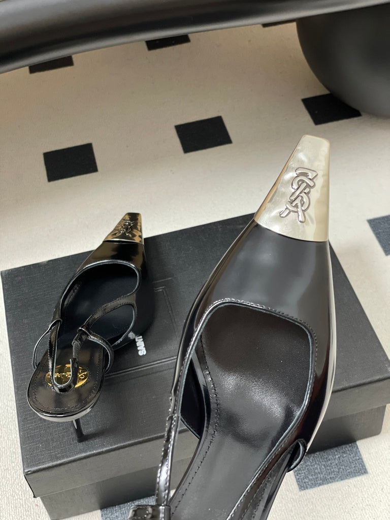 PRE-ORDER BLACK POINTED SHOES