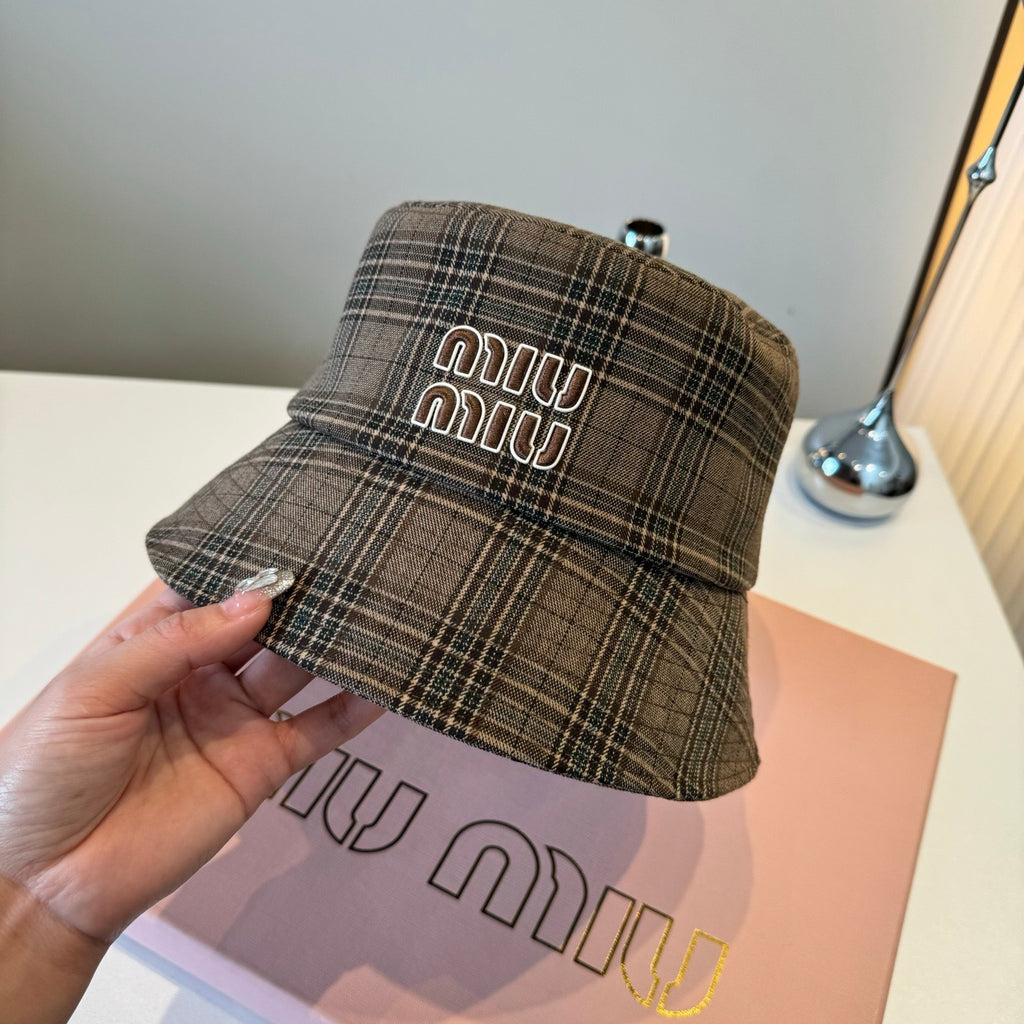 PRE-ORDER CHECKED HAT