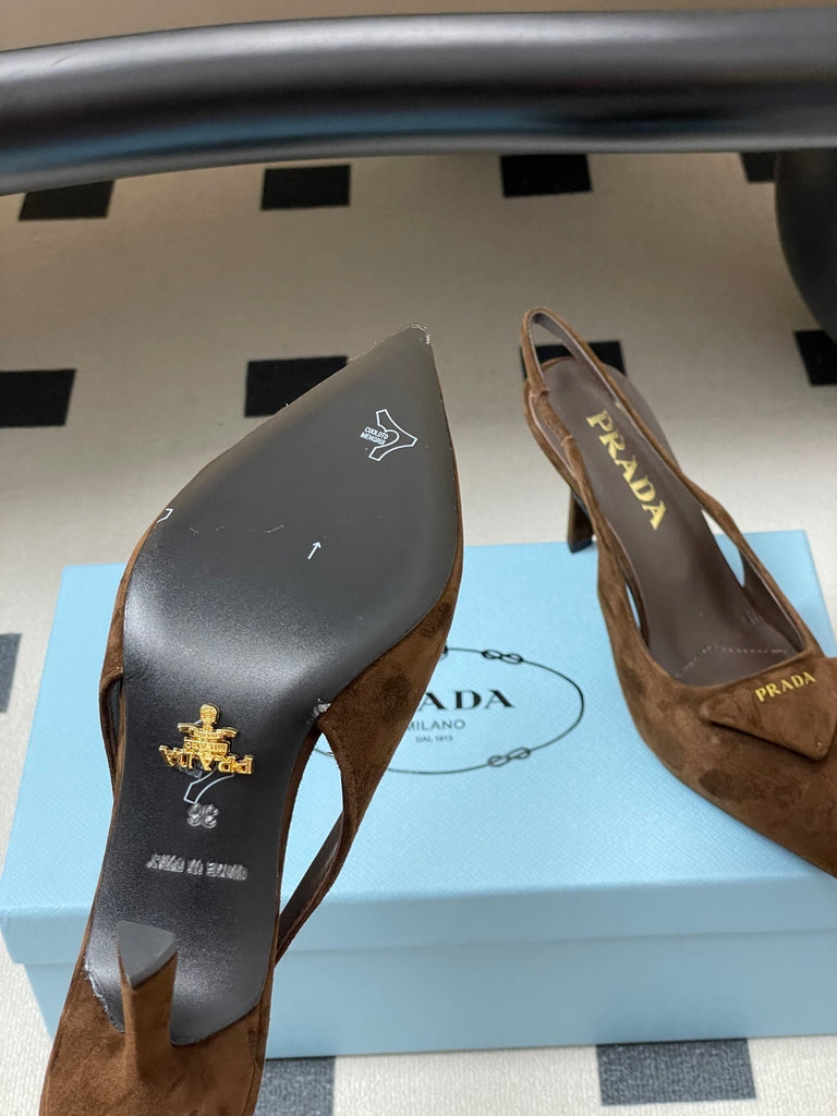 PRE-ORDER BROWN FAUX SUEDE SHOES