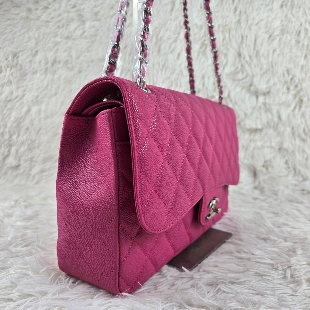Pre-Order | Pink Quilted Flap Shoulder Bag