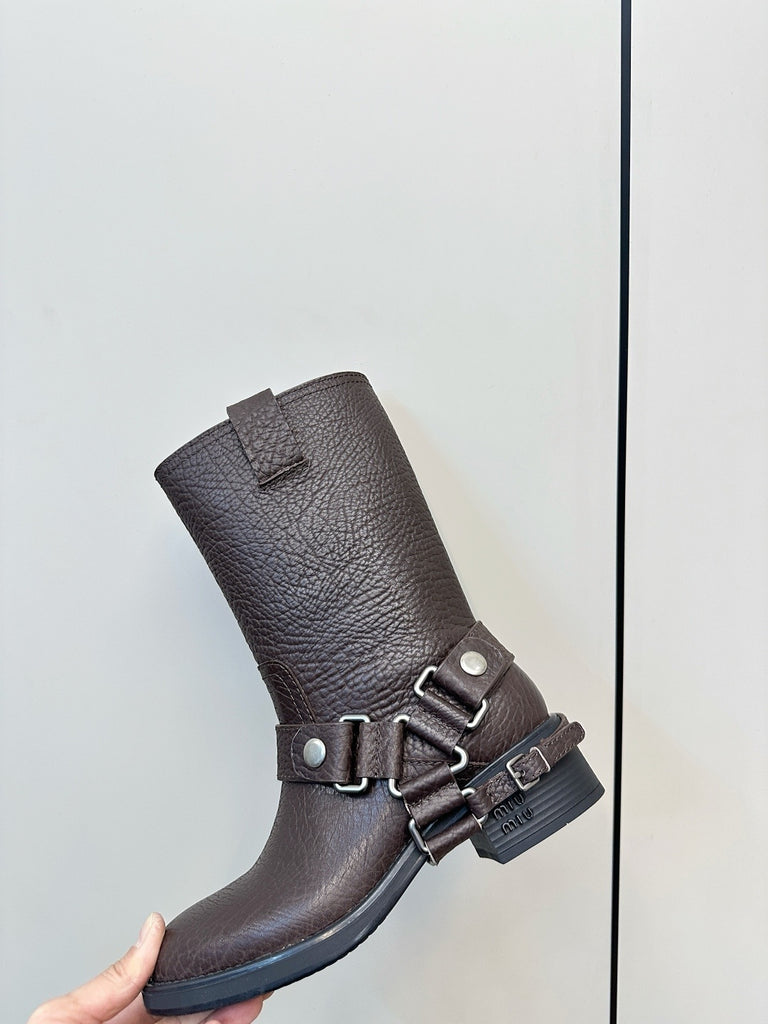 PRE-ORDER BIKER BOOTS