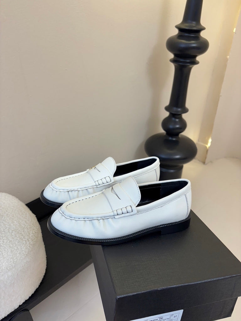 PRE-ORDER WHITE LOAFERS