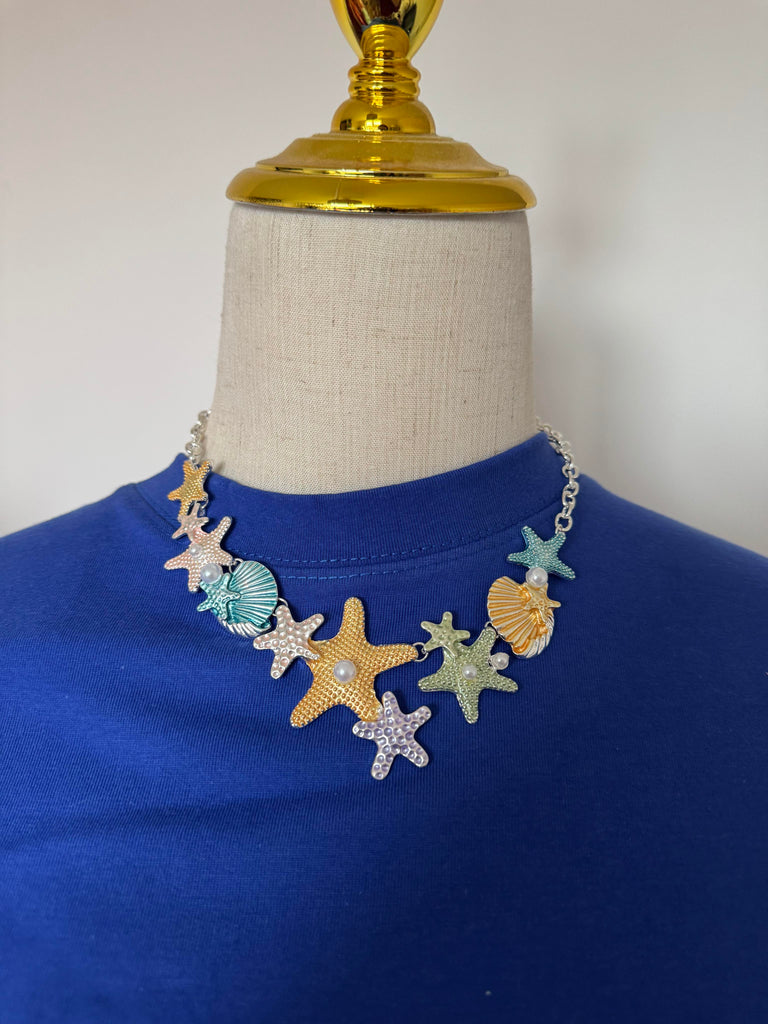 Starfish Rainbow Necklace