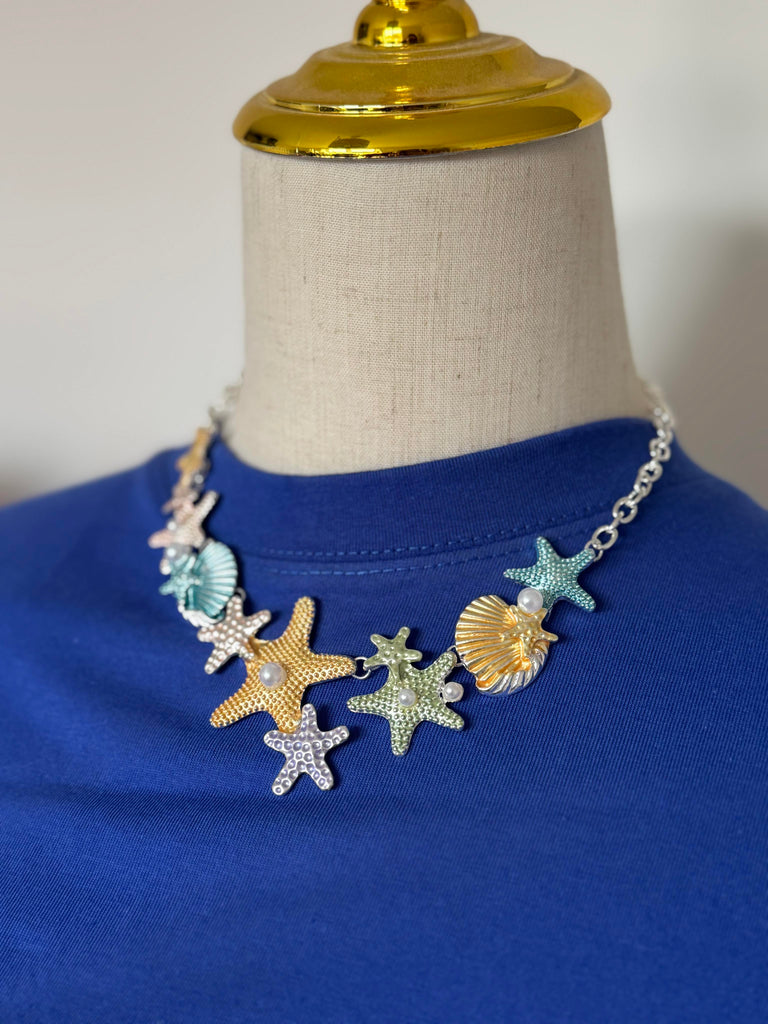Starfish Rainbow Necklace