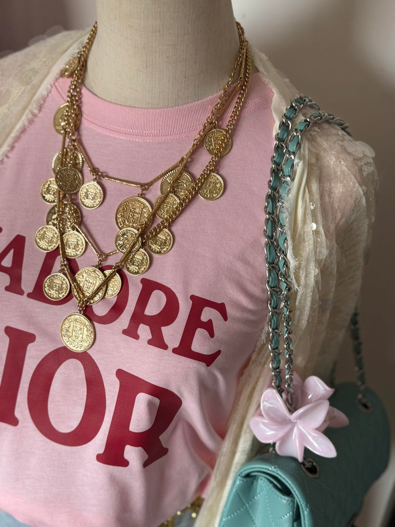 Multi-Layer Coin Necklace Trio