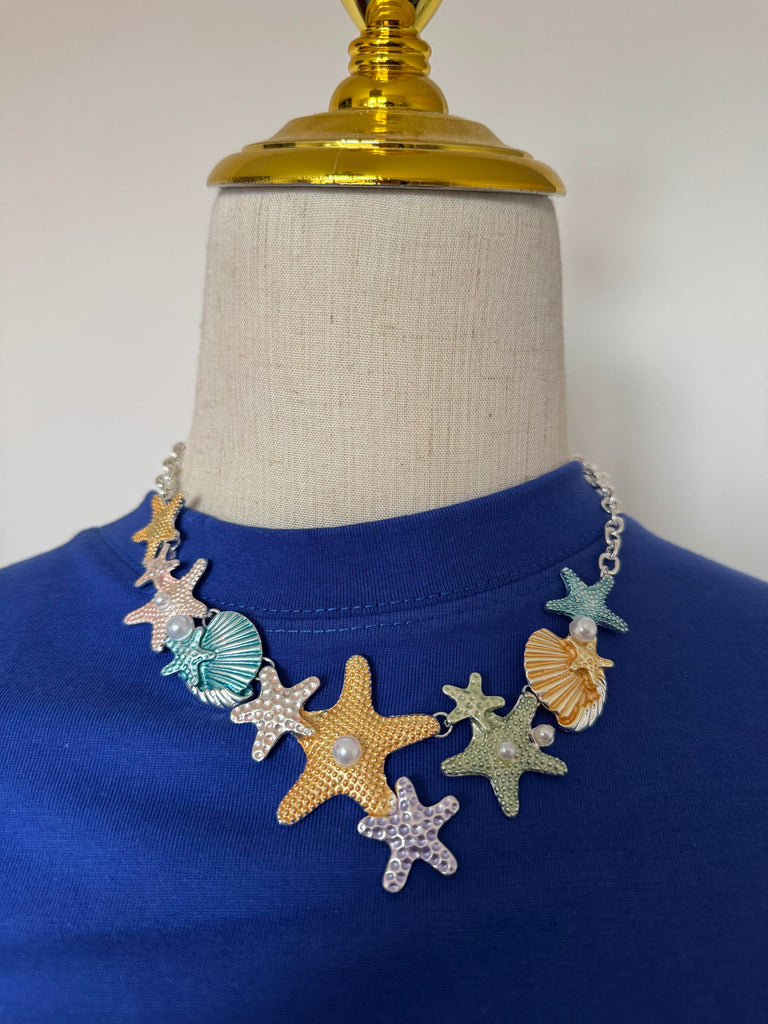 Starfish Rainbow Necklace