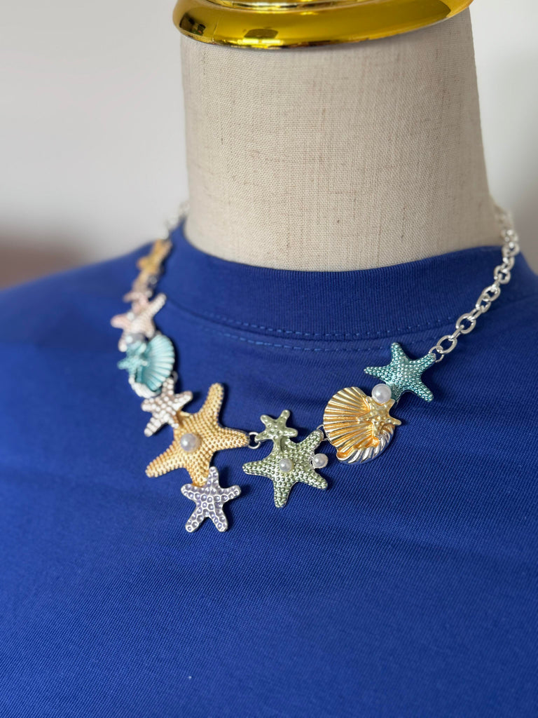 Starfish Rainbow Necklace