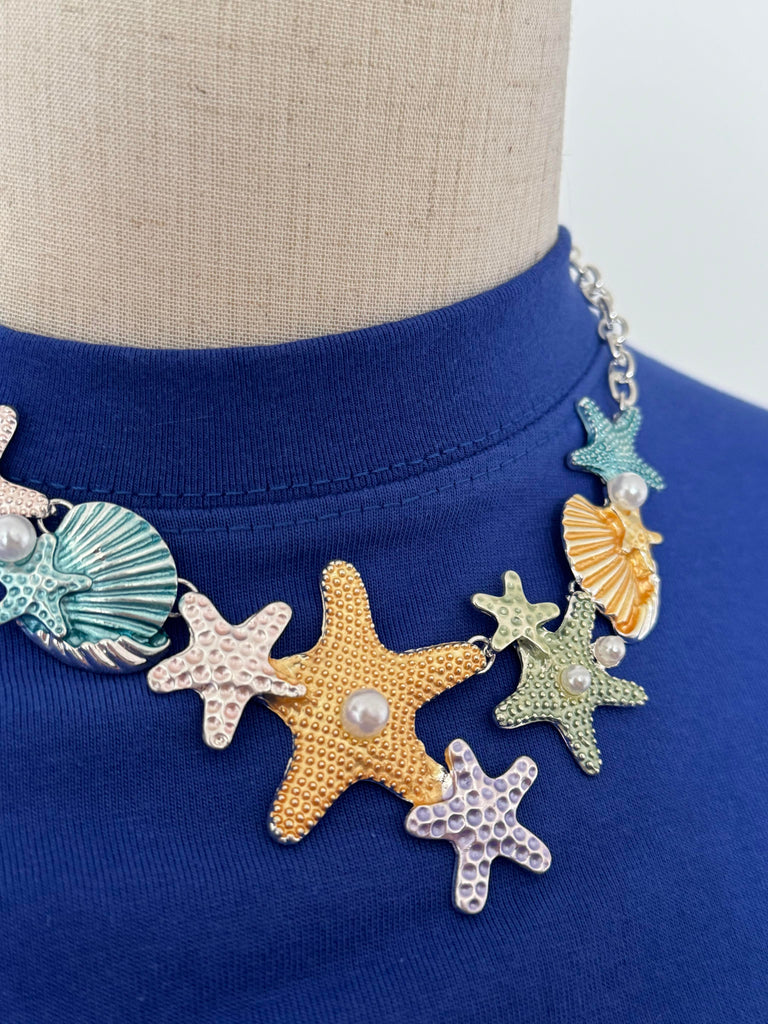 Starfish Rainbow Necklace