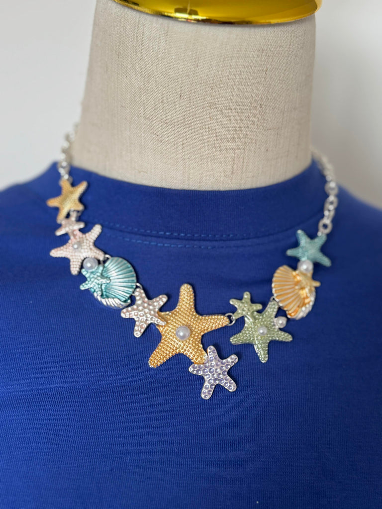 Starfish Rainbow Necklace