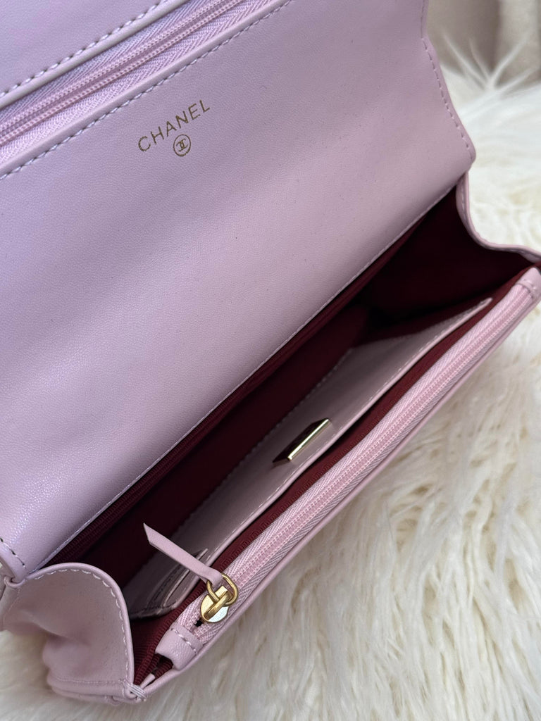 Pink Crossbody Bag