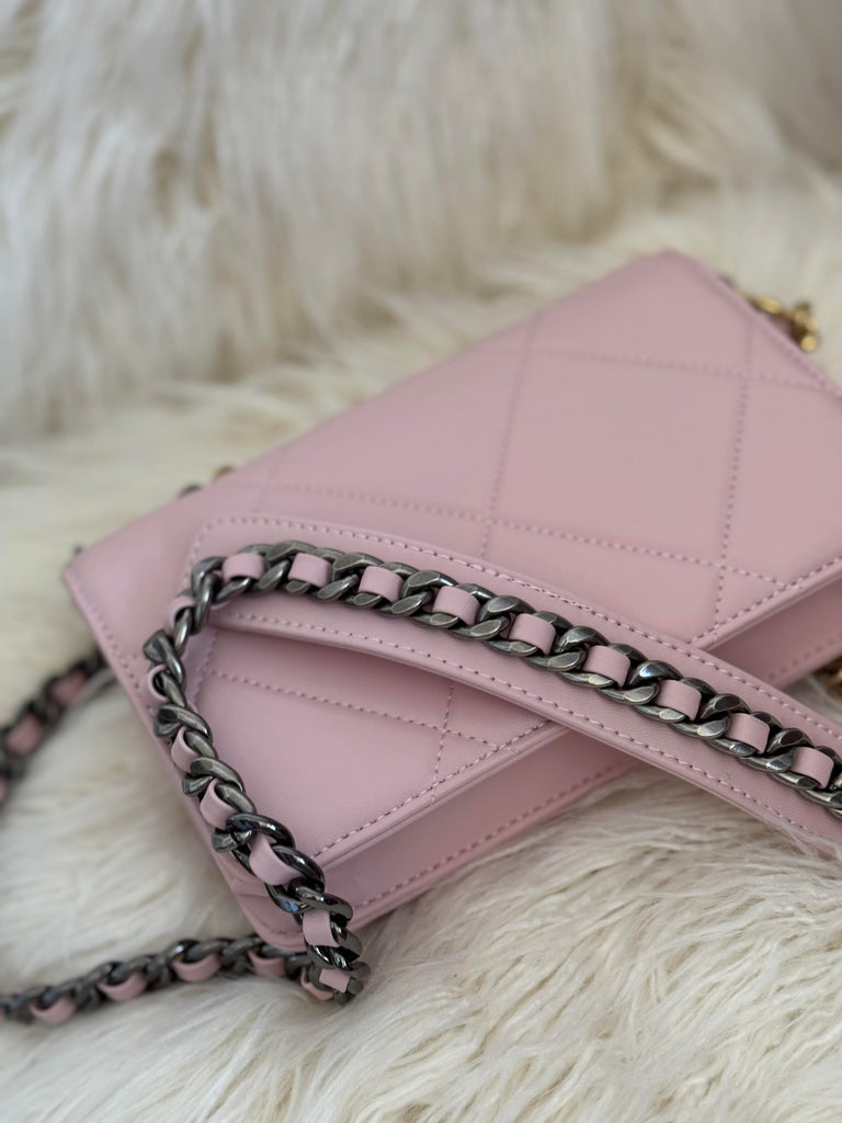 Pink Crossbody Bag