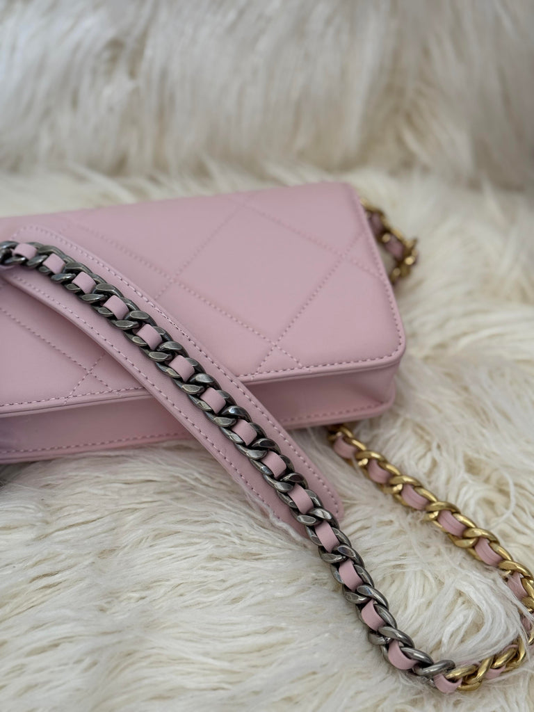Pink Crossbody Bag