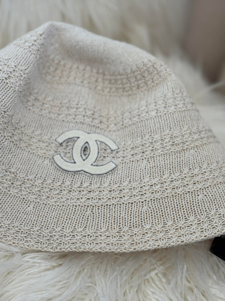 Crochet Cream Hat