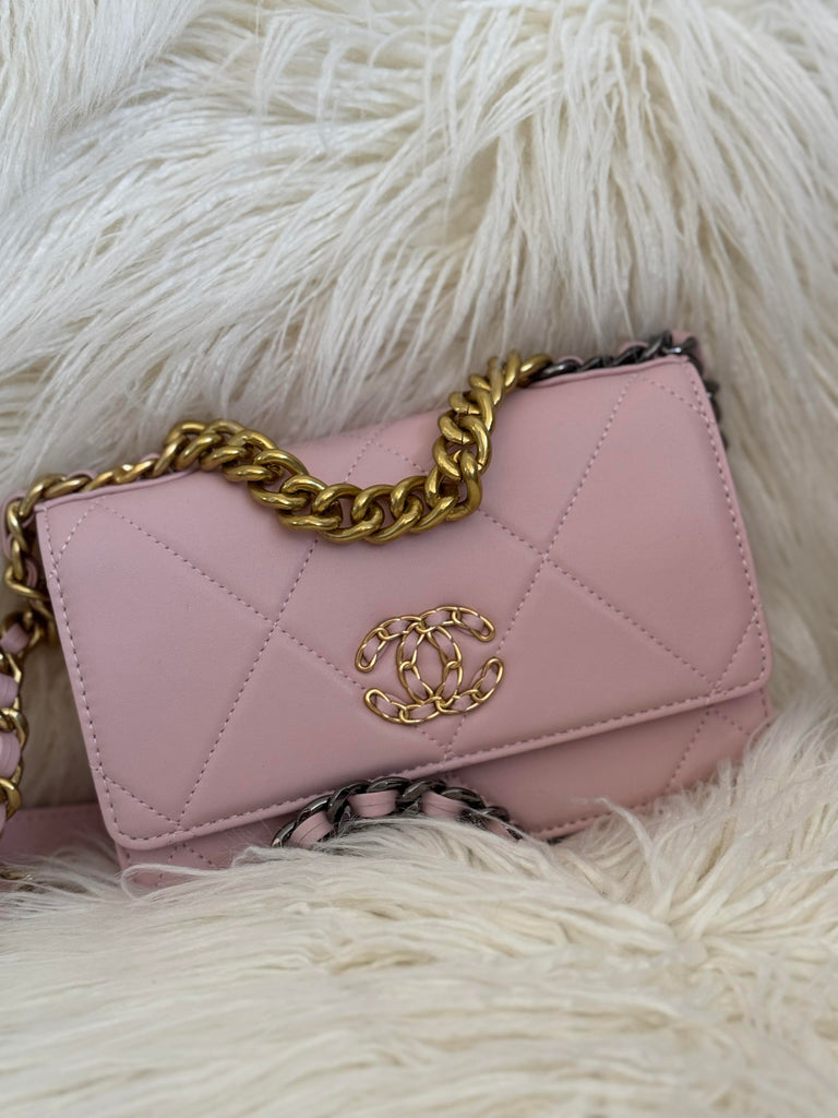 Pink Crossbody Bag