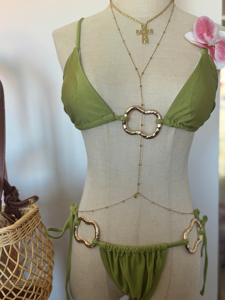 Green Bikini Set