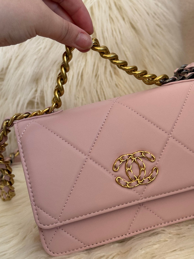 Pink Crossbody Bag