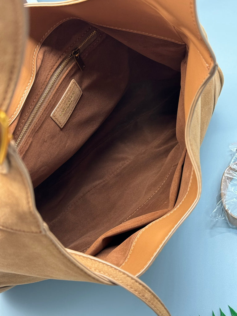 PRE-ORDER FAUX SUEDE LARGE SHOULDER BAG