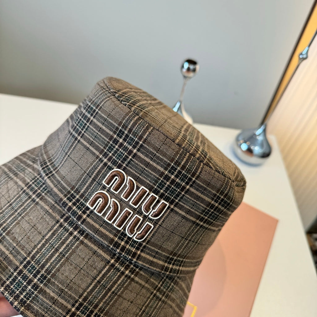 PRE-ORDER CHECKED HAT