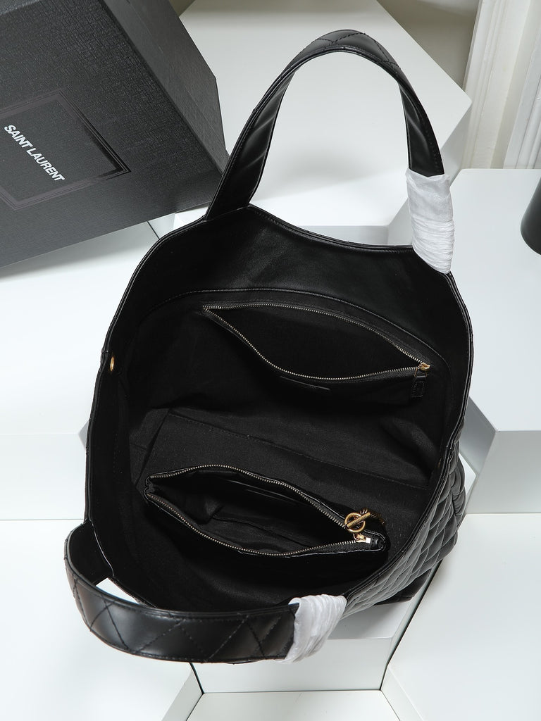 PRE-ORDER LARGE SHOULDER BAG IN BLACK
