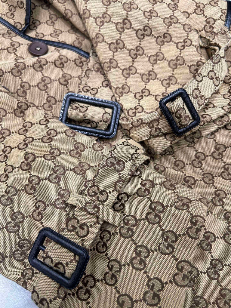 PRE-ORDER PATTERNED TRENCH COAT