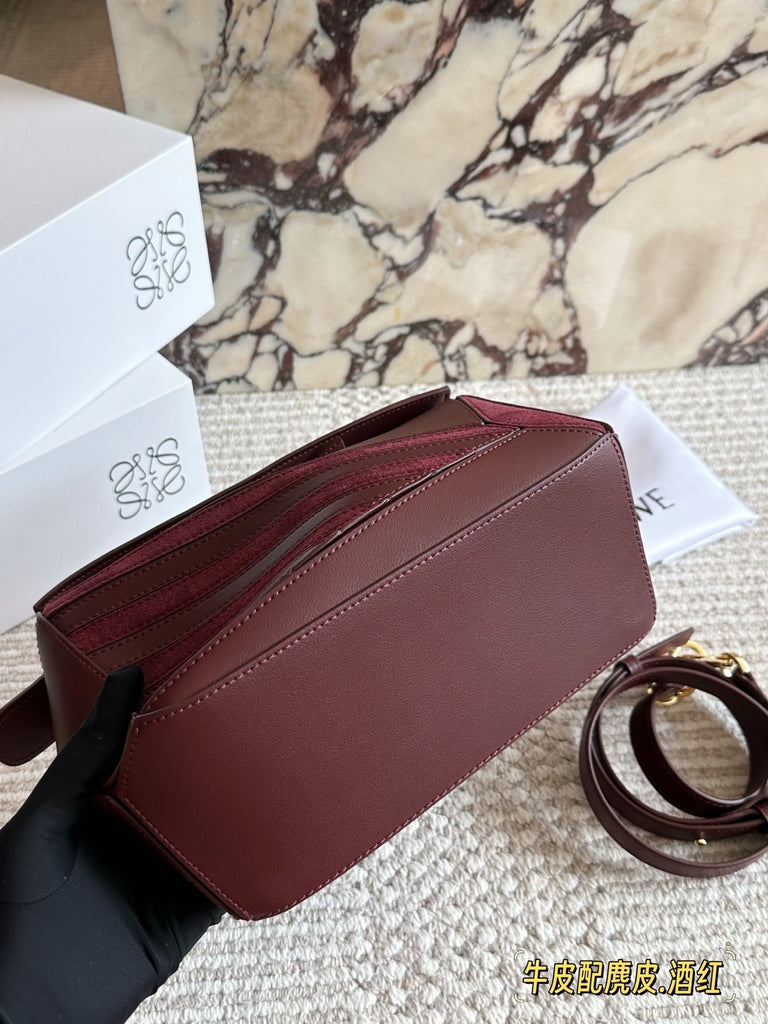 PRE-ORDER | Burgundy Lacey Bag