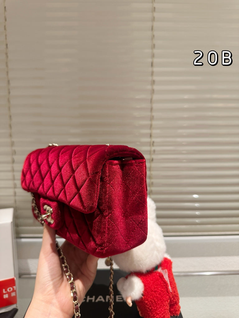 PRE-ORDER | Velvet Burgundy Mini Bag