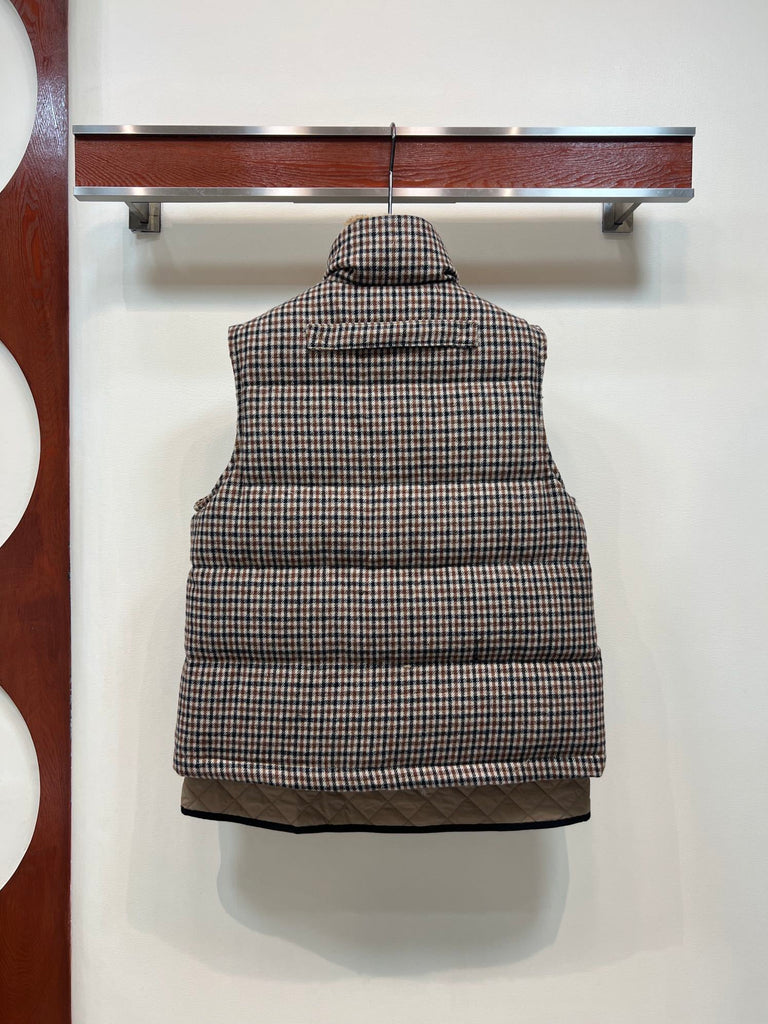 PRE-ORDER CHECKED GILET