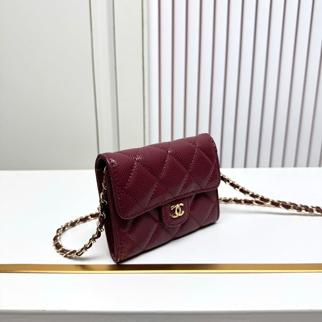 PRE ORDER MINI CROSS BODY BURGUNDY BAG
