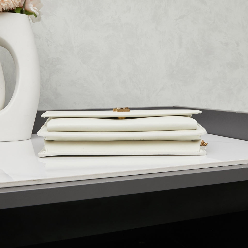 PRE-ORDER WHITE AND GOLD BAG