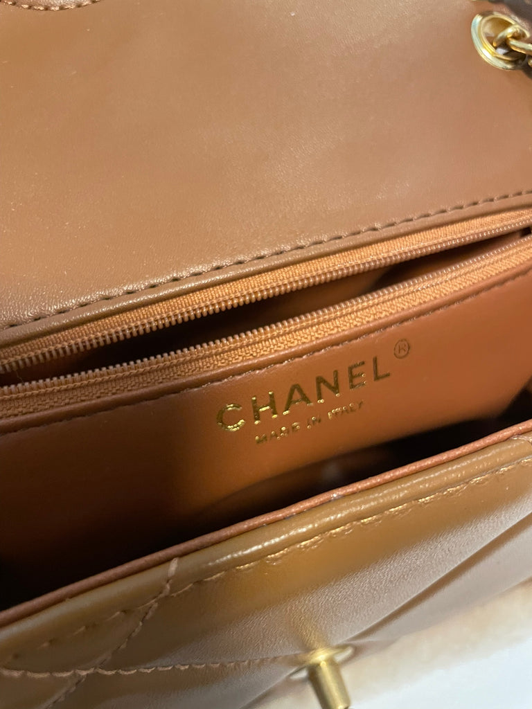 Pre-Order - Shearling Quilted Chain Shoulder Bag