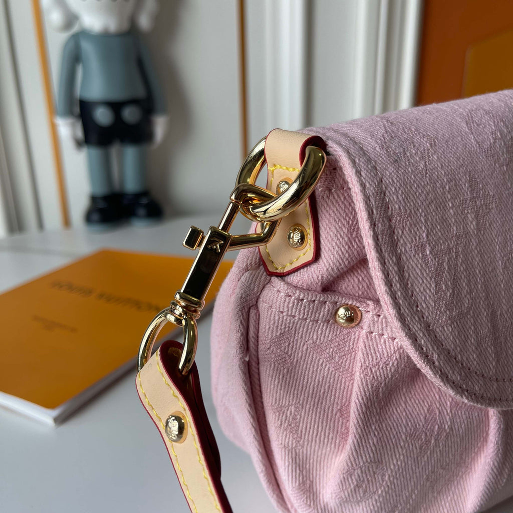 Pre-Order | Soft Canvas Shoulder Bag – Pink