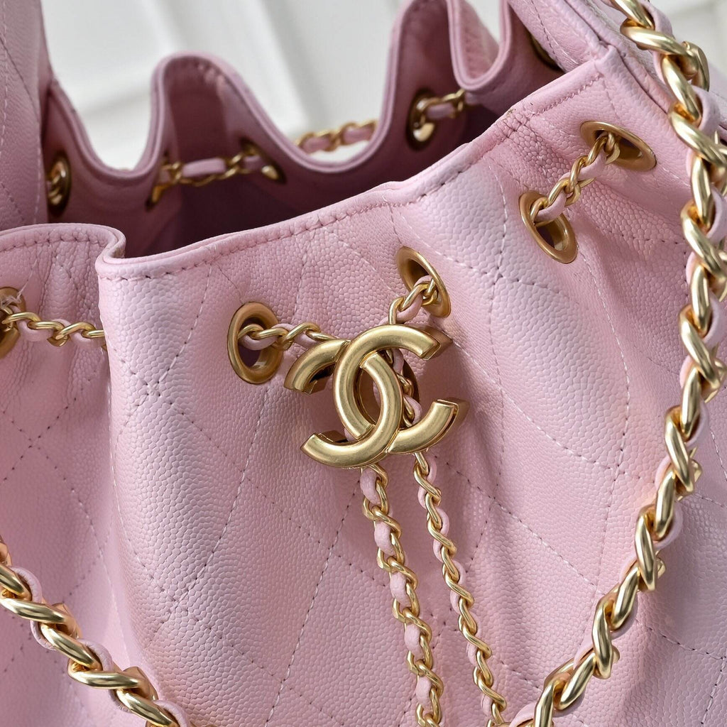 Pre-Order | Pink Pyramid Bag with Chain Strap