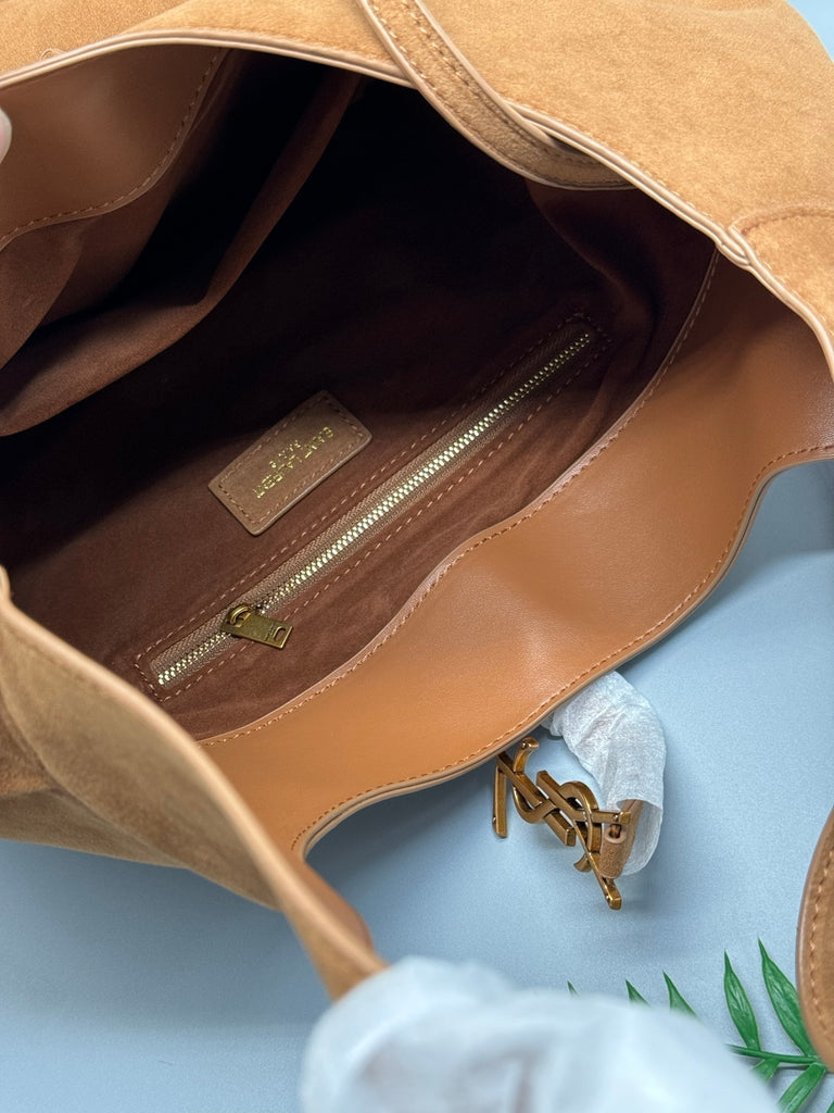 PRE-ORDER FAUX SUEDE LARGE SHOULDER BAG