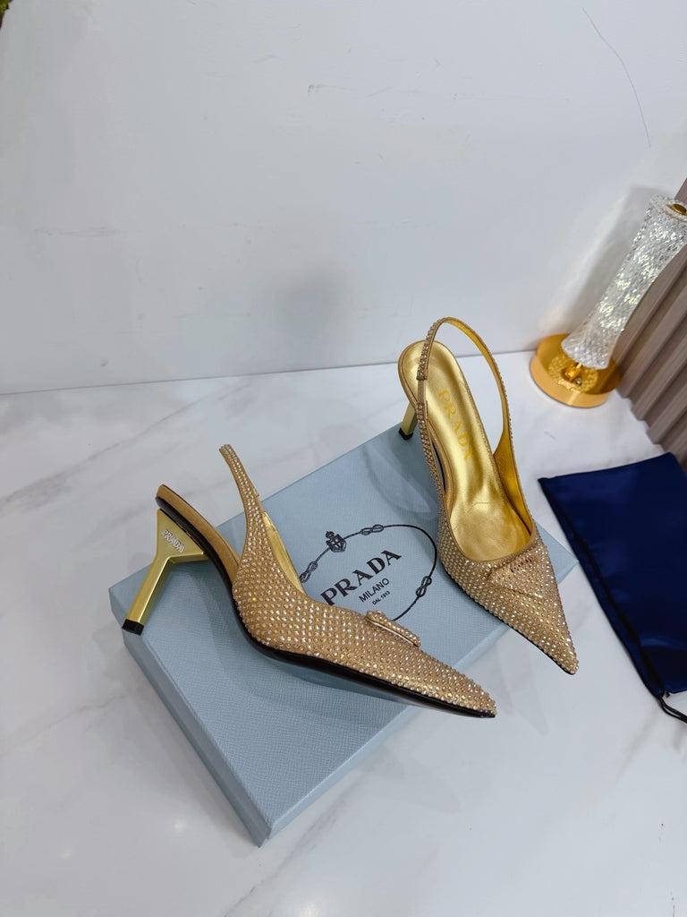 PRE-ORDER SPARKLE GOLD HEELS
