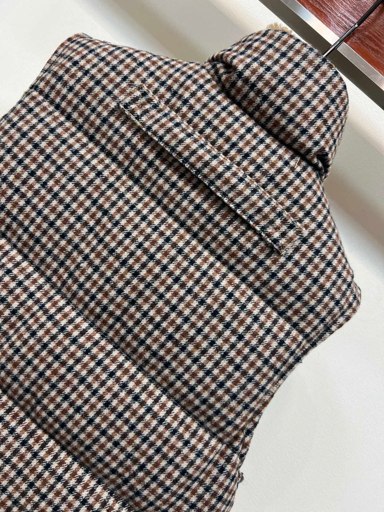 PRE-ORDER CHECKED GILET