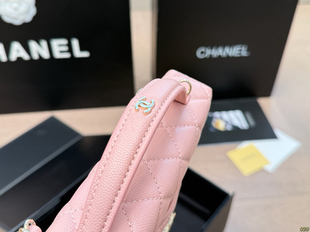 Pre-Order | Quilted Mini Vanity Bag – Pink