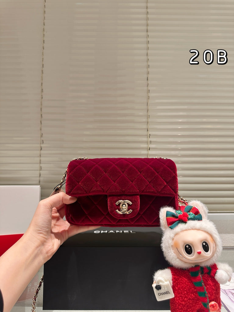 PRE-ORDER | Velvet Burgundy Mini Bag