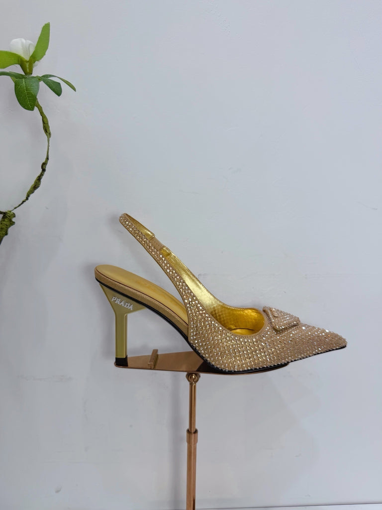 PRE-ORDER SPARKLE GOLD HEELS