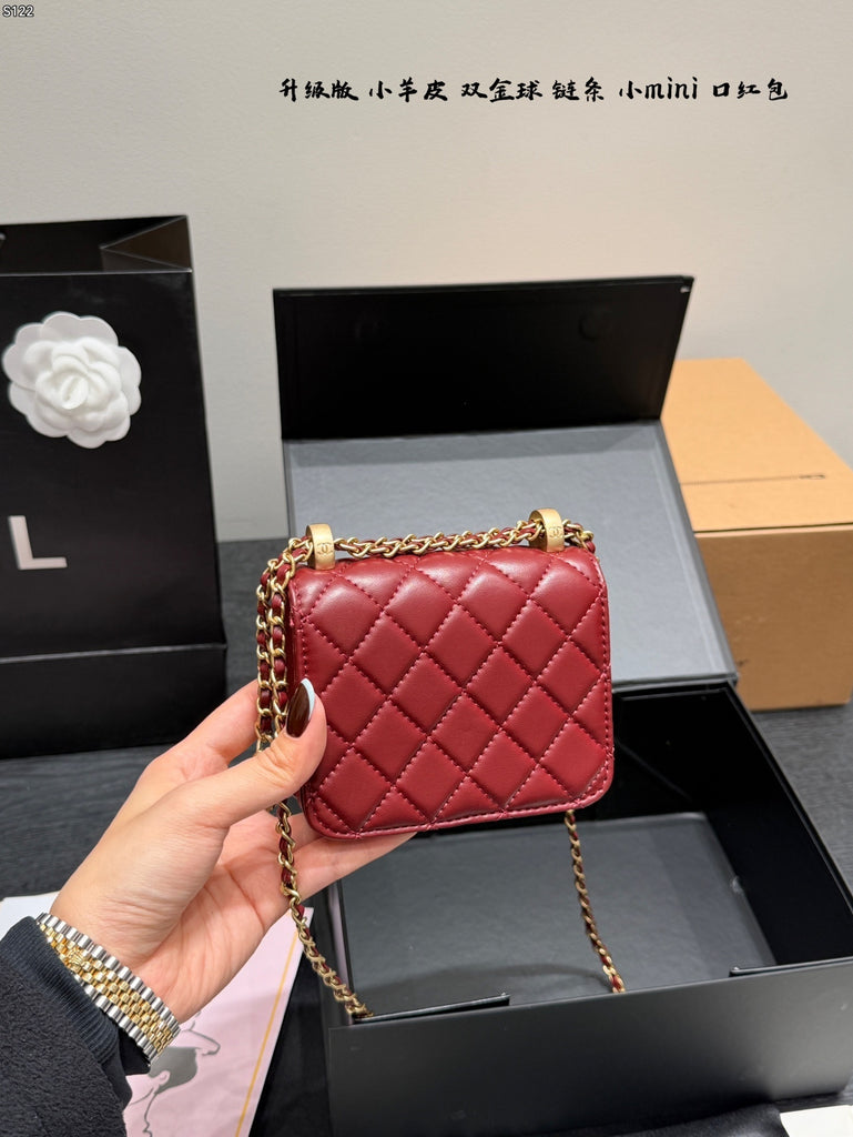 PRE-ORDER | Mini Burgundy Bag
