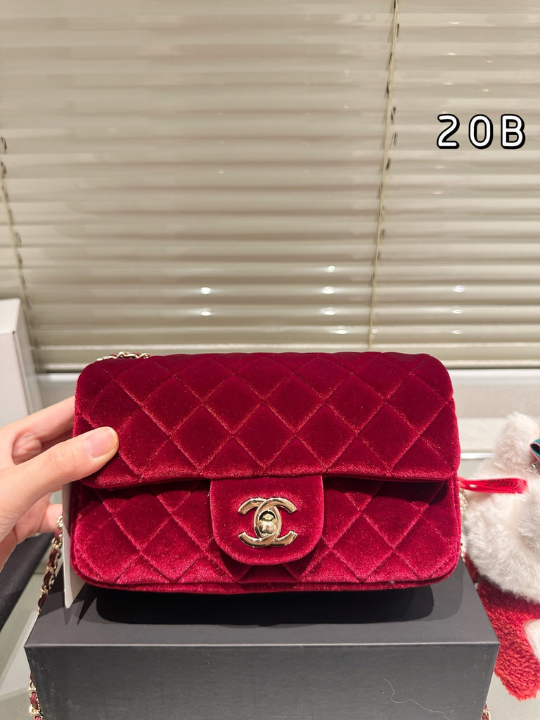 PRE-ORDER | Velvet Burgundy Mini Bag