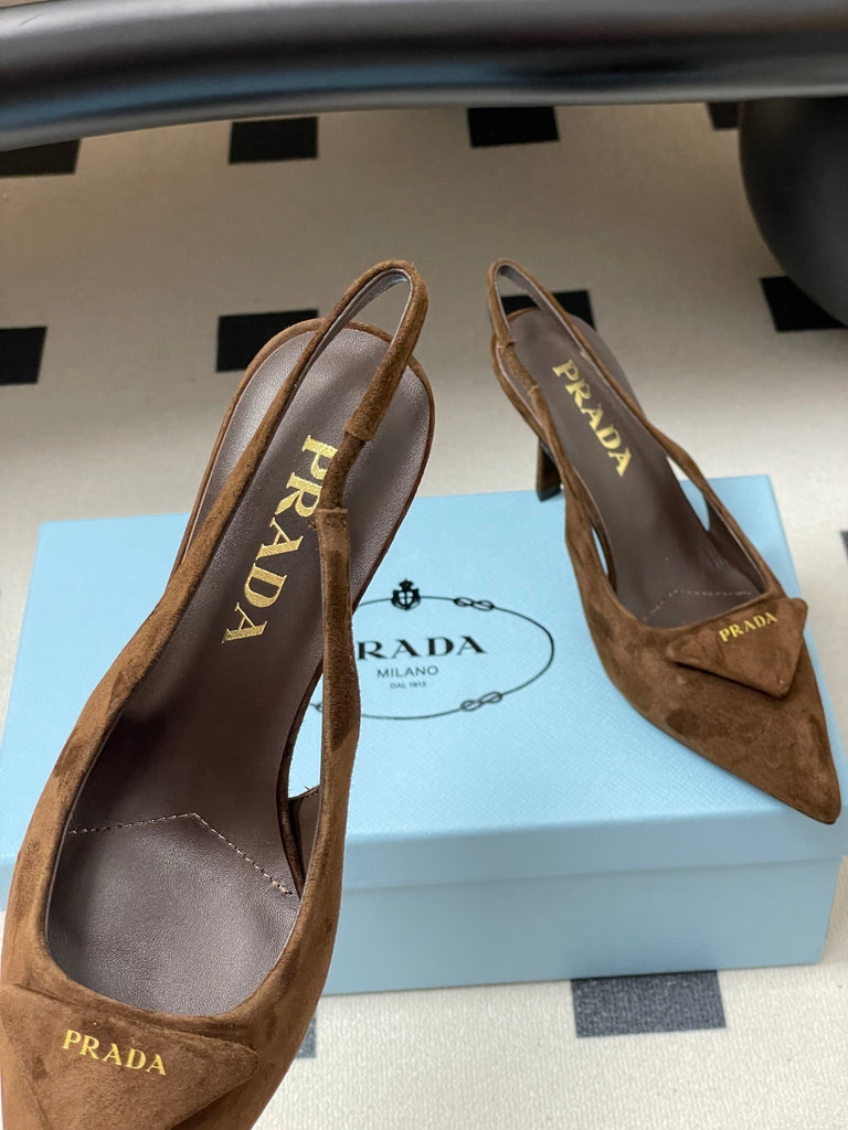 PRE-ORDER BROWN FAUX SUEDE SHOES